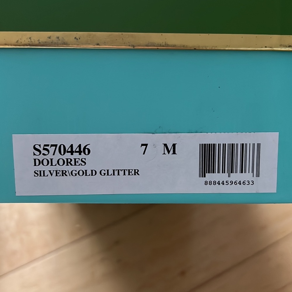 Kate Spade Dolores Silver Glitter Pumps - Gently worn, great condition! - Picture 6 of 6